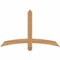 Ekena Millwork Bellingham Timber Gable Bracket, Western Red Cedar, 48"W x 30"H x 3 1/2"D x 3 1/2"F, 15/12 Pitch GBW048X30X0404BEL00SWR - alternate 1